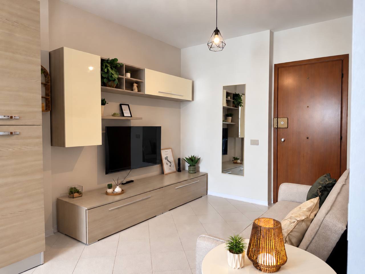 TV unit in the living room